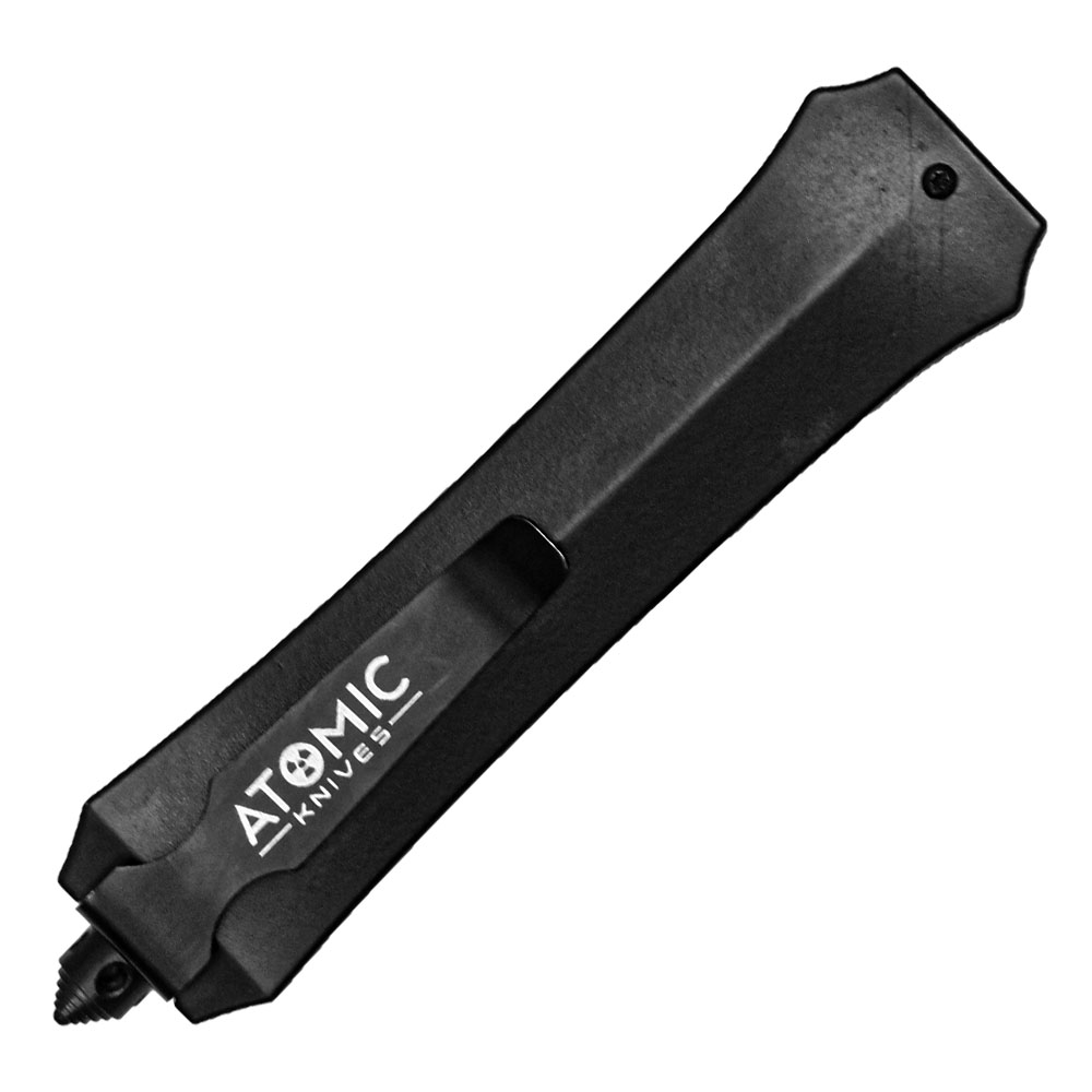 OTF(Out The Front) automatic heavy duty knife double edge blade view 4